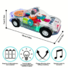 POLICE CAR – LED Lights, Music & Automatic Gear Toy