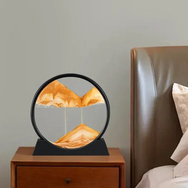 3D Hourglass Deep-Sea Sandscape - Moving Sand Art Decor