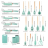 19 Pieces Silicone Kitchen Utensils & Knife Set