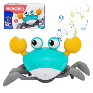 Crawling Musical Crab Toy - ইন্টারেক্টিভ ক্রলিং খেলনা
