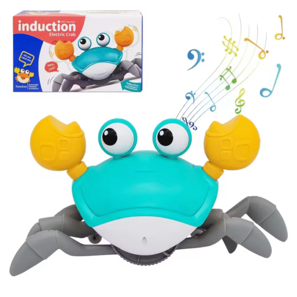 Crawling Musical Crab Toy - ইন্টারেক্টিভ ক্রলিং খেলনা