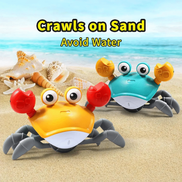 Crawling Musical Crab Toy - ইন্টারেক্টিভ ক্রলিং খেলনা