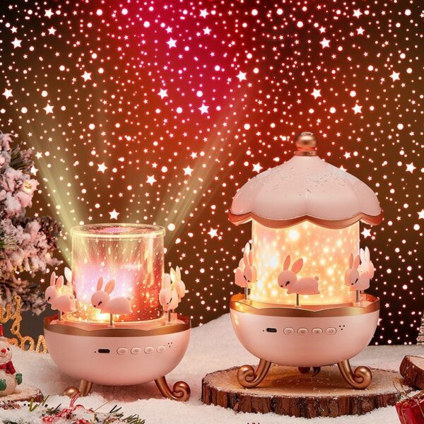 Popular Bedside Rotating Ocean Starry Sky Projection Lamp